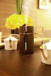 300ML Ultrasonic Wood Grain Diffuser – USB Humidifier with LED Light