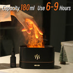 Kinscoter Ultrasonic Flame Aroma Diffuser