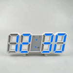 Modern LED Digital Wall & Desk Clock – Sleek Alarm Clock for Bedroom, Living Room, or Office Decor