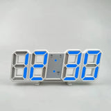 Modern LED Digital Wall & Desk Clock – Sleek Alarm Clock for Bedroom, Living Room, or Office Decor