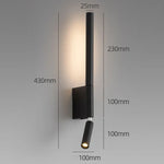 LED Wall Lamp – Modern Indoor Light Fixture for Bedroom, Bedside, or Reading