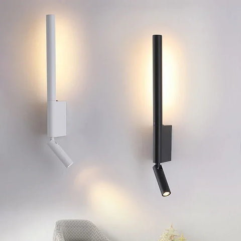 LED Wall Lamp – Modern Indoor Light Fixture for Bedroom, Bedside, or Reading