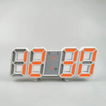 Modern LED Digital Wall & Desk Clock – Sleek Alarm Clock for Bedroom, Living Room, or Office Decor