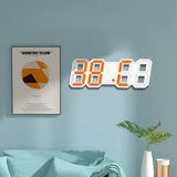 Modern LED Digital Wall & Desk Clock – Sleek Alarm Clock for Bedroom, Living Room, or Office Decor