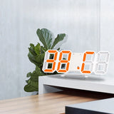 Modern LED Digital Wall & Desk Clock – Sleek Alarm Clock for Bedroom, Living Room, or Office Decor