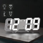 Modern LED Digital Wall & Desk Clock – Sleek Alarm Clock for Bedroom, Living Room, or Office Decor